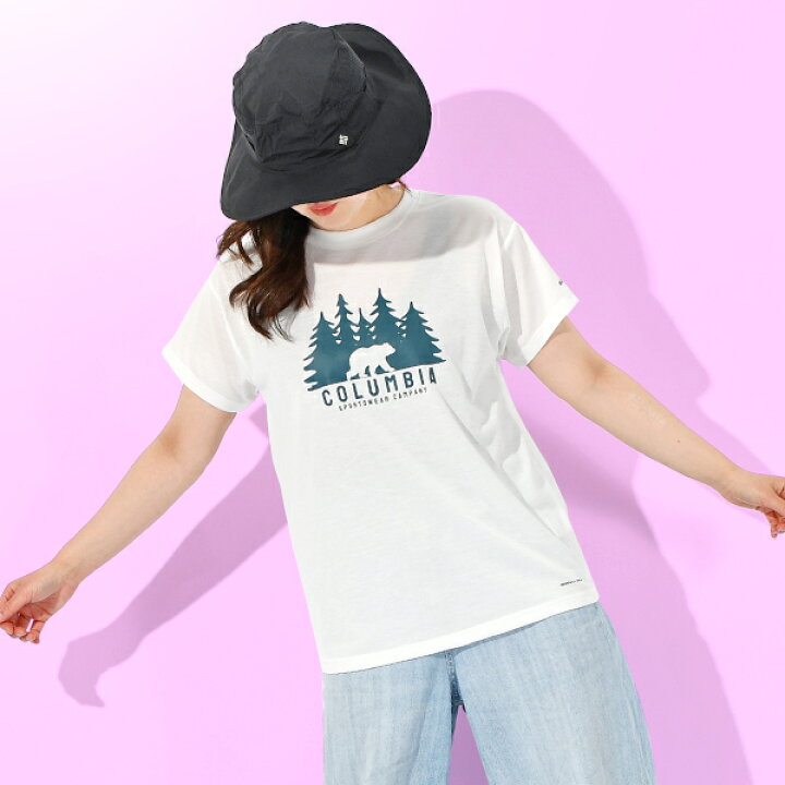 楽天市場】ネコポス発送！ コロンビア 半袖Tシャツ 吸湿速乾 熊 