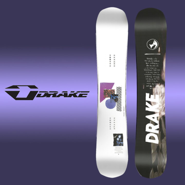 楽天市場】ラスト1本 40%off 156cm 送料無料 DRAKE ドレイク 板 スノボ 