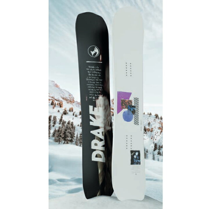 楽天市場】ラスト1本 40%off 156cm 送料無料 DRAKE ドレイク 板 スノボ 