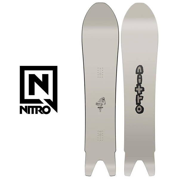 NITRO ナイトロ スノーボード 板 QUIVER POW 154 パウダー - スノーボード