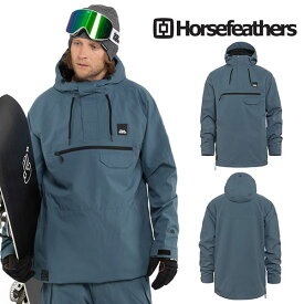 ラスト1点 Lサイズ 送料無料 スノーボードウェア HORSEFEATHERS フォースフェザース Dブルー系 NORMAN JACKET アノラック ジャケット メンズ ジャケット スノボ スノーボード スノーウェア 2023-2024冬新作 25%off