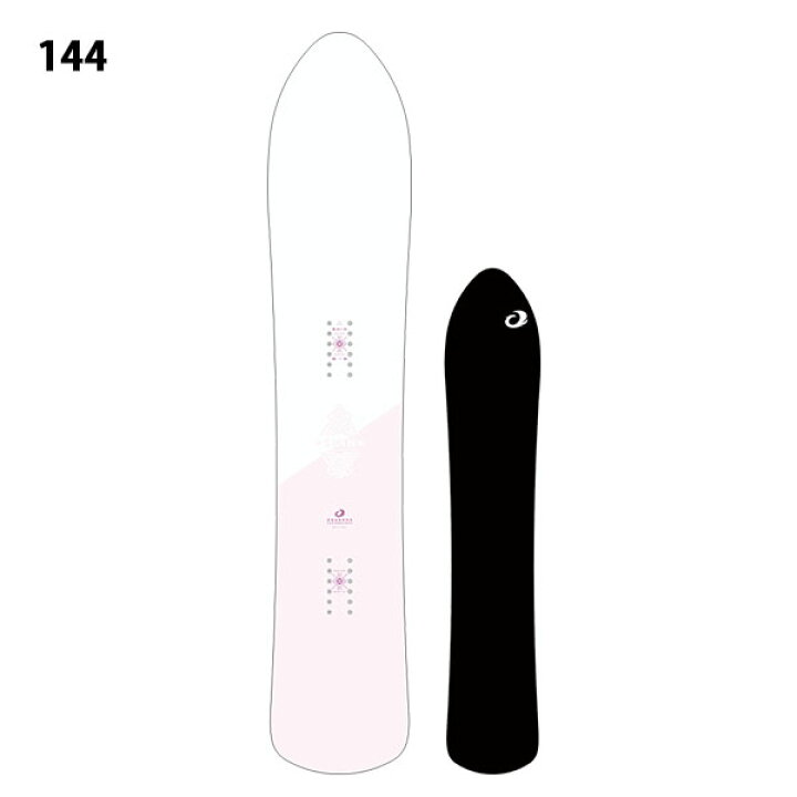 楽天市場】送料無料 スノーボード 板 OGASAKA オガサカ SHIN 144 148 