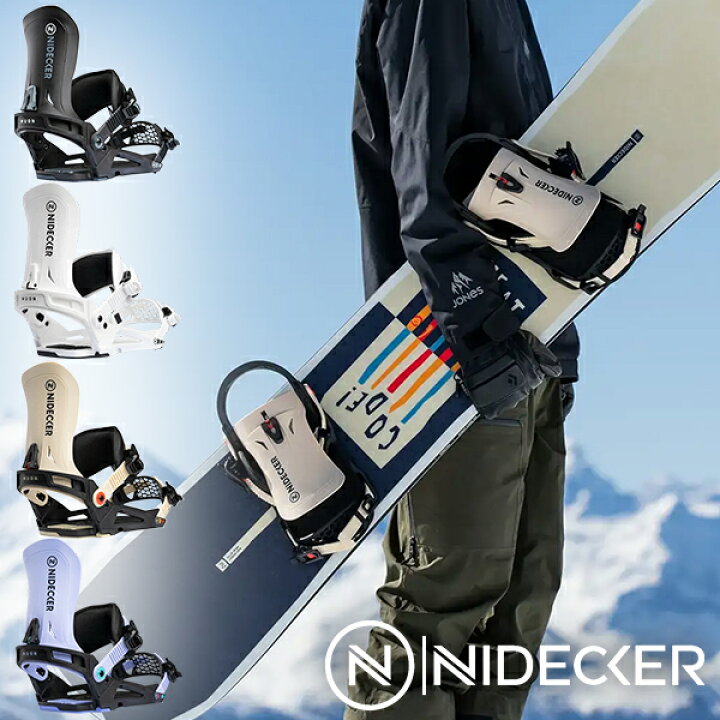 楽天市場】送料無料 NIDECKER ナイデッカー バインディング MUON 