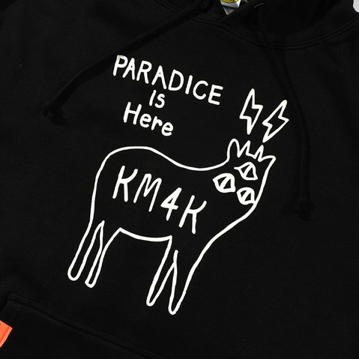 楽天市場】送料無料 パーカー KM4K カモシカ OG HOOD LOGO フーディ 