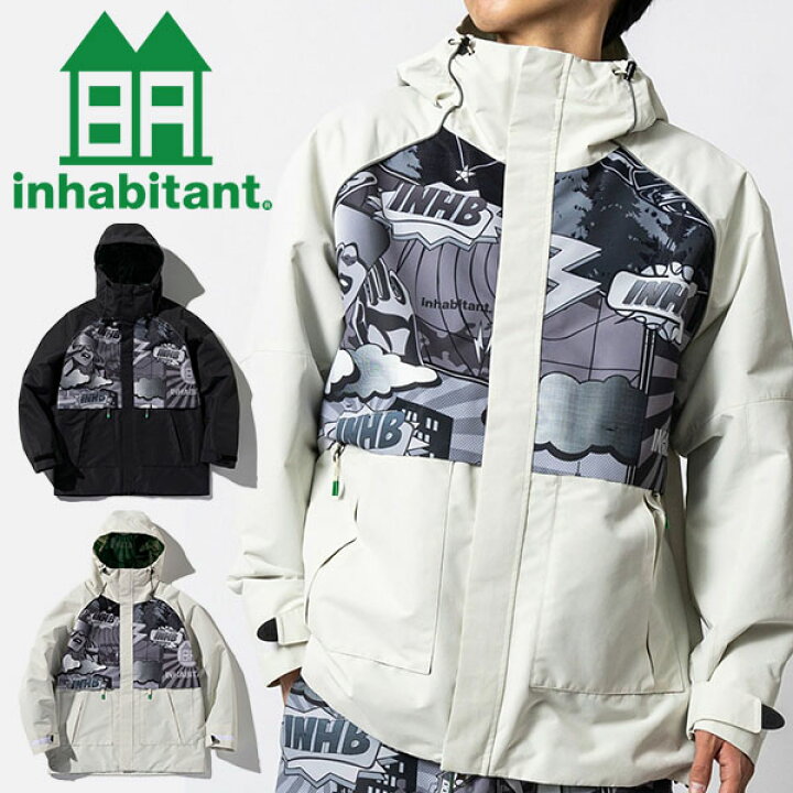 楽天市場】送料無料 スノーボードウェア inhabitant インハビタント 