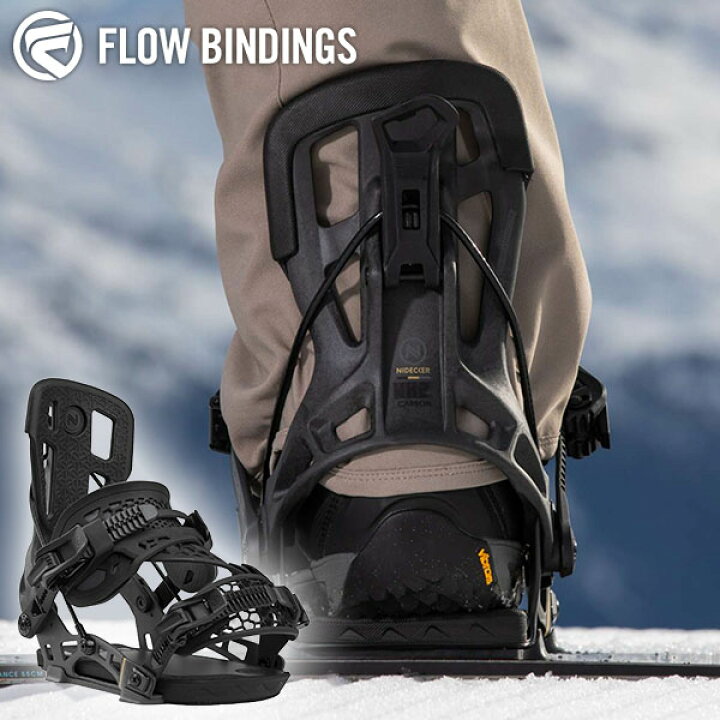 楽天市場】ラスト1点 送料無料 FLOW フロー バインディング NX2 CARBON 
