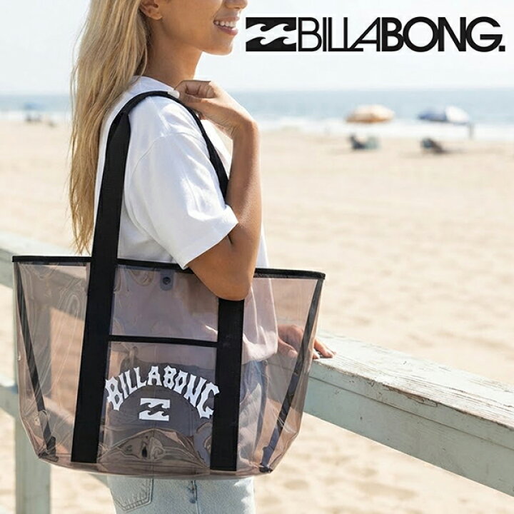 楽天市場】送料無料 ビーチバッグ トート ビラボン クリア BILLABONG 