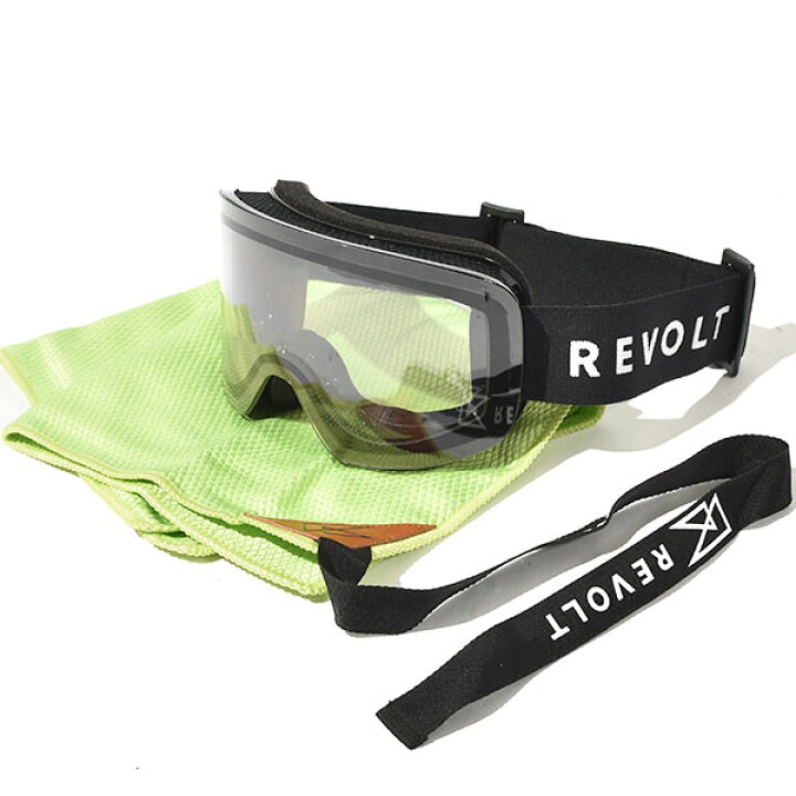 楽天市場】送料無料 スノーゴーグル REVOLT リボルト FRAMELESS 