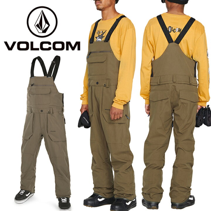 楽天市場】送料無料 スノーボードウェア VOLCOM ボルコム Roan Bib  
