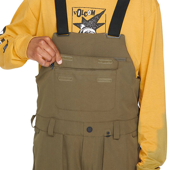 楽天市場】送料無料 スノーボードウェア VOLCOM ボルコム Roan Bib  