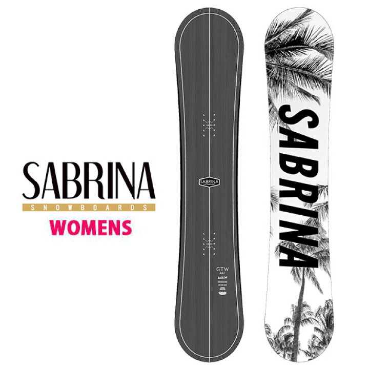 楽天市場】35%off ラスト1本 143cm 送料無料 スノー ボード 板 SABRINA  