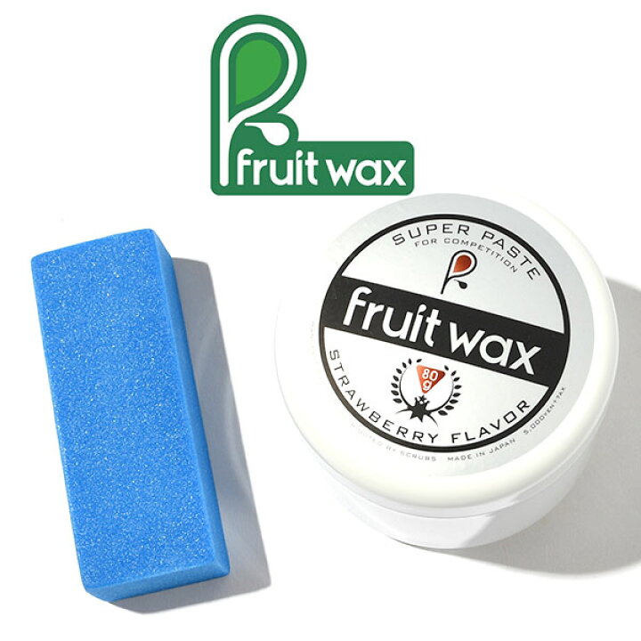 楽天市場】送料無料 スノボ ペースト ワックス FRUIT WAX フルーツ  