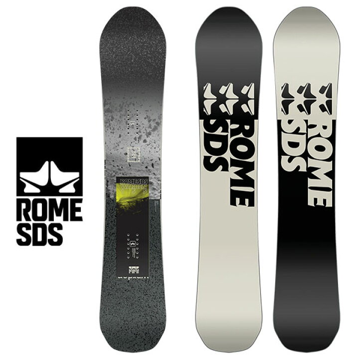 楽天市場】ラスト1本 152cm 35%off 送料無料 スノーボード 板 ROME SDS 