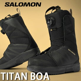 送料無料 SALOMON サロモン スノーボード ブーツ ボア システム TITAN BOA タイタン ボア メンズ スノボ ブーツ 10%off