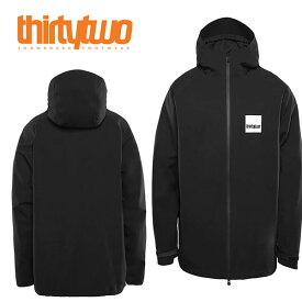 送料無料 スノーボードウェア ThirtyTwo 32 サーティー トゥー GATEWAY JACKET ジャケット メンズ ブラック サーティーツー ジャケット スノボ スノーボード スノーウェア 2023-2024冬新作 20%off