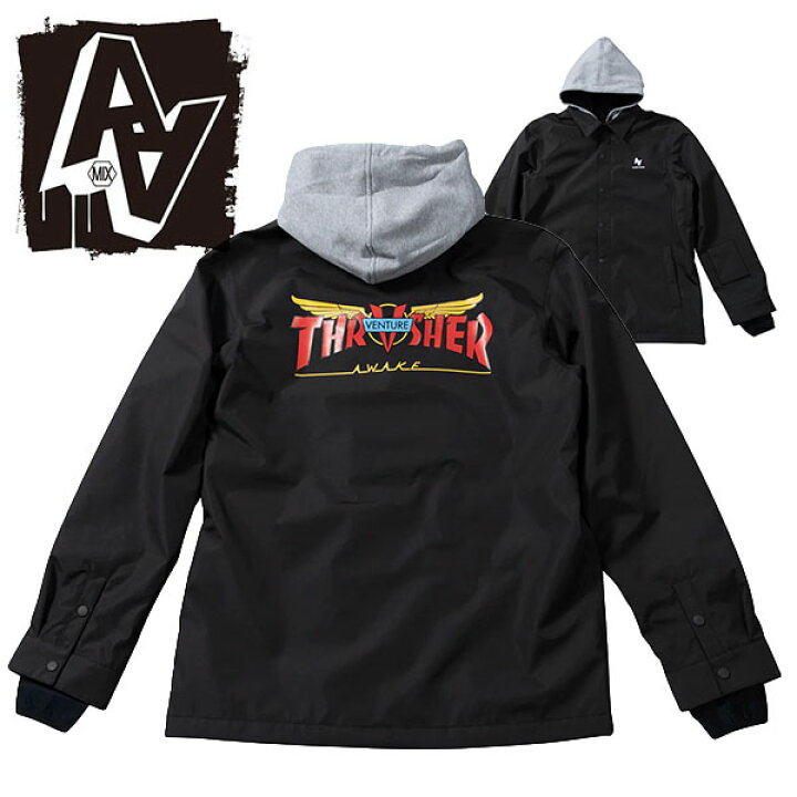楽天市場】送料無料 スノーボードウェア コーチジャケット AA HARDWEAR 
