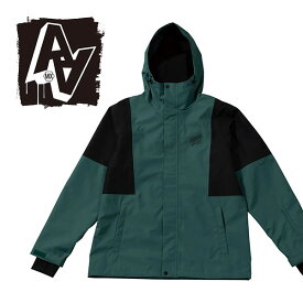 送料無料 スノーボードウェア AA HARDWEAR ダブルエー ハードウェア グリーン SC FULL ZIP JACKET ジャケット ジップ RELAXED FIT メンズ レディース ユニセックス スノボ スノーボード スノーウェア 2023-2024冬新作 25%off