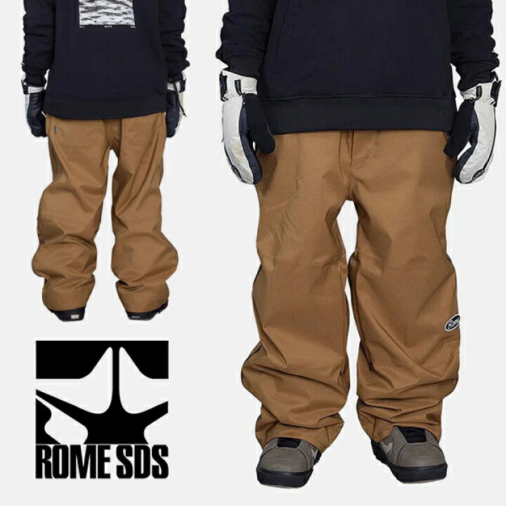 楽天市場】送料無料 スノーボードウェア ROME SDS ローム メンズ BAGGY 