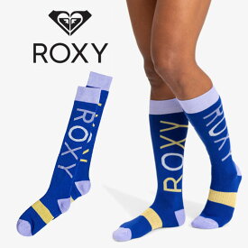 ロキシー ROXY ハイソックス レディース 靴下 MISTY SOCKS ロングソックス 靴下 スノー スノーボード スキー スノボ SNOWBOARD 2023-2024冬新作 18%off