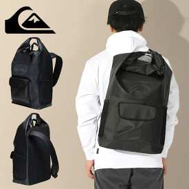 送料無料 バックパック QUIKSILVER クイックシルバー メンズ W DEFENSER WP BAG M 30L 防水 耐水 ブラック 黒 リュックサック デイパック サーフ サーフィン スノー バッグ リュック ザック QBG241006 2024春夏新作 10%off