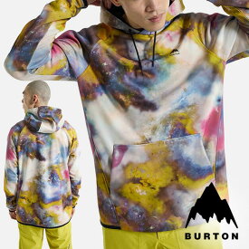 送料無料 長袖 撥水 パーカー バートン ボンディング BURTON Crown Weatherproof Pullover Fleece メンズ プルオーバー トレーナー フーディー ジャケット スノボ スノーボード スキー SNOWBOARD 2023-2024冬新作 10%off