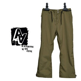 Sサイズ のみ 40%off カーキ 送料無料 スノーボードウェア AA HARDWEAR ダブルエー ハードウェア TEAM PANTS リラックス メンズ パンツ RELAXED FIT スノボ スノーボード スノーウェア ボトムス