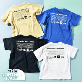 ゆうパケット発送！送料無料 ノースフェイス UV 半袖Tシャツ ベビー キッズ THE NORTH FACE B S/S Historical Logo Tee ショートスリーブ ヒストリカル ロゴ ティー 2024春夏新色 NTB32356