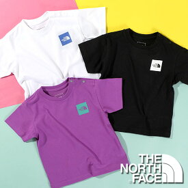 ゆうパケット発送！送料無料 ノースフェイス 半袖Tシャツ ベビー キッズ 子供 THE NORTH FACE B S/S Small Square Logo Tee ショートスリーブ スモール スクエア ロゴ ティー NTB32358 2024春夏新色