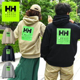 30%off 送料無料 アングラーロゴ ヘリーハンセン スウェット パーカー メンズ レディース 裏起毛 HELLY HANSEN HHAngler Sweat Parka アングラー スウェットパーカー HH32355 2023秋冬新作