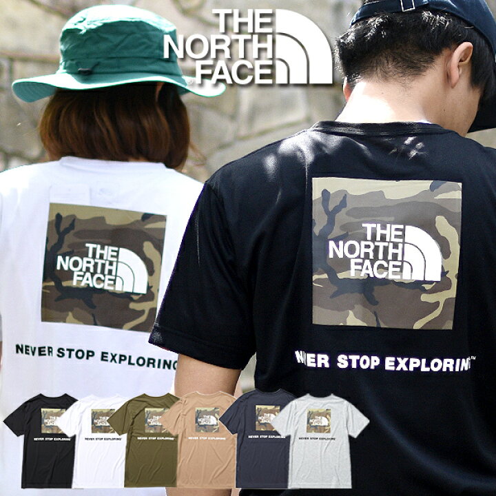 【楽天市場】ゆうパケット発送！送料無料 ノースフェイス Tシャツ メンズ レディース 半袖 THE NORTH FACE ショートスリーブ スクエア カモフラージュ ティー S/S Square Camofluge tee バックプリント 迷彩 2023春夏新作 NT32357：エレファントＳＰＯＲＴＳ