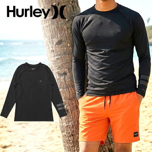 �l�R�|�X�����I�������� �������b�V���K�[�h HURLEY �n�[���[ �����Y PHANTOM RASH COMPRESSION LONG SLEEVE RASHGUARD ���S UV�J�b�g ���b�V���K�[�h ���O���΍� ���b�V�� �T�[�t�B�� �C �C���� �T�[�t �v�[
