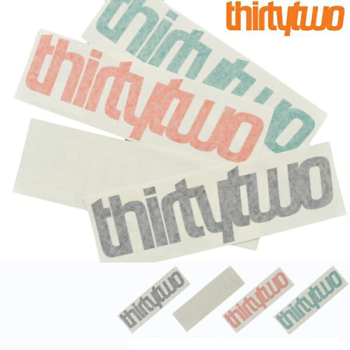 楽天市場 ゆうパケット対応可能 ステッカー Thirtytwo 32 サーティーツー Sticker Logo 30 9cm カッティングシート ロゴ スノーボード スノボ スケートボード サーティー トゥー エレファントｓｐｏｒｔｓ