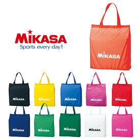ゆうパケット対応可能！ミカサ Mikasa レジャーバッグ ホック式 トートバッグ スポーツ エコバッグ コンパクト 軽量 折りたたみ 大容量 ロゴ BA21