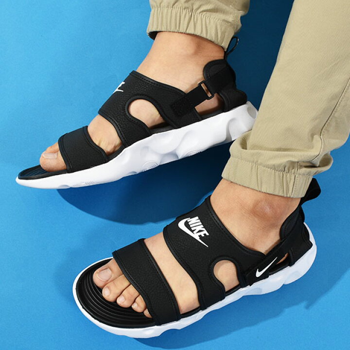 楽天市場 送料無料 ナイキ サンダル レディース スニーカー Nike メンズ Owaysis オアシス サンダル ストラップ ビーチサンダル ビーサン スポサン シューズ 靴 ブラック 黒 Ck92 あす楽対応 エレファントｓｐｏｒｔｓ