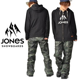 Lサイズ 現品限り 得割35 送料無料 ジップアップ パーカー JONES ジョーンズ メンズ TRUCKEE HOODY ZIP スノー パーカー フーディ フリース ロゴ インナー ギア スノボ日本正規品