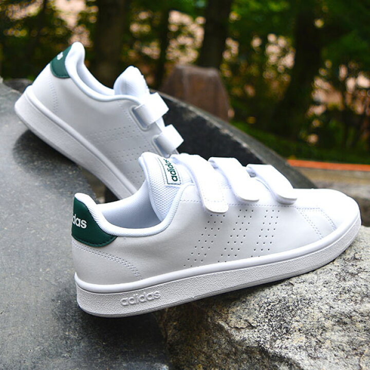 楽天市場 送料無料 アディダス ベルクロ スニーカー メンズ レディース Adidas Advancourt Base Velcro U アドバンコート ベルクロ カジュアル シューズ 靴 ホワイト 白 Gx0723 Gx0724 エレファントｓｐｏｒｔｓ