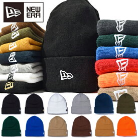 ゆうパケット発送！ 送料無料 ニューエラ ニット帽 メンズ レディース NEW ERA BASIC CUFF KNIT 折り返し ニットキャップ ビーニー ワッチ 無地 シンプル アウトドア キャンプ スノーボード スキー スノボ ダンス 帽子 CAP 定番 得割15