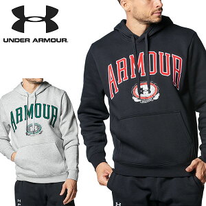 41  p[J[ Y A_[A[}[ UNDER ARMOUR UA COLLEGIATE FLEECE HD vI[o[ t[X t[fB[ XEFbg g[i[  g[jO X|[c EFA 傫TCY 1