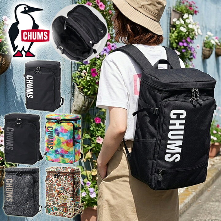 楽天市場】送料無料 バックパック チャムス CHUMS Recycle Top Open 