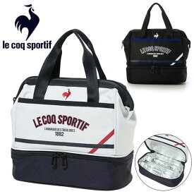 送料無料 ゴルフ カートバッグ ルコック ゴルフ le coq sportif GOLF 二層式保冷カートポーチ ラウンドバッグ トートバッグ BAG カバン コンペ 景品 プレゼント 2026春夏新作 LG6STT40M