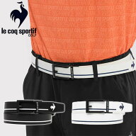 送料無料 ゴルフ ベルト ルコック ゴルフ le coq sportif GOLF メンズ 軽量バックルベルト ゴルフウェア …