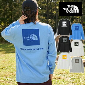 【動画あり】ネコポス発送！送料無料 2026春夏新色 ノースフェイス バックプリント 長袖Tシャツ メンズ レディース ロンT 吸汗速乾 THE NORTH FACE L/S Back Square Logo Tee ロングスリーブ バック スクエア ロゴ ティー NT32442