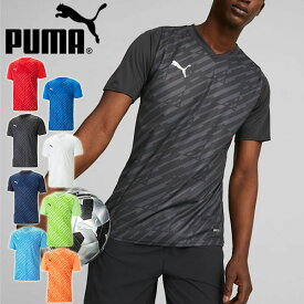 ゆうパケット対応可能！プーマ メンズ 半袖 Tシャツ PUMA TEAMCUP グラフィック SSシャツ スポーツウェア サッカー フットボール フットサル トレーニング ウェア 部活 クラブ 練習着 2023秋冬新色 705758