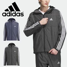 送料無料 アディダス メンズ レディース デニム風 ウインドブレーカー adidas M 247 ウィンドブレーカー ジャケット ナイロン ジャージ スポーツウェア トレーニング ウェア 2023秋冬新作 IJL72