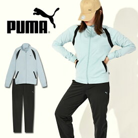 送料無料 プーマ レディース ジャージ 上下セット PUMA CLASSIC トリコット スーツ セットアップ 上下組 スポーツウェア トレーニング ウェア 2024春夏新作 675720