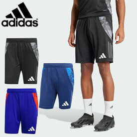 アディダス メンズ ショートパンツ 下 adidas TIRO 24 コンペティション トレーニングショーツ ティロ 短パン ハーフパンツ スポーツウェア サッカー フットボール フットサル トレーニング ウェア 2024春夏新作 HBP52