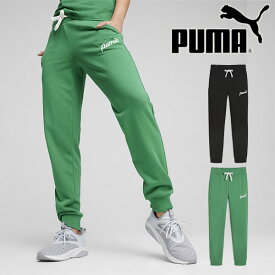 送料無料 プーマ レディース 裾リブ スウェットパンツ 下 PUMA ESS+ BLOSSOM スウェット パンツ ジャージ スエット ロングパンツ 2024春夏新作 681165