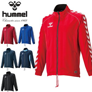 送料無料 ヒュンメル メンズ ジャージ ジャケット hummel ウォームアップジャケット 吸汗速乾 スポーツウェア トレーニング ウェア ジム HAT2059