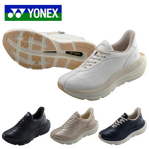 送料無料 史上最厚ソール×3Dパワーカーボン ヨネックス 厚底 ウォーキングシューズ レディース YONEX パワークッションL128 スニーカー 3.5E シューズ 靴 運動靴 通勤 SHWL128