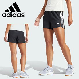 アディダス レディース ショーツ 下 adidas W 3ST ハイライズショーツ ジャージ ハーフパンツ ショートパンツ 短パン スポーツウェア トレーニング ウェア ジム KWH27